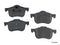 Front Disc Brake Pads Volvo S60 S80 V70 V70XC 99-06-0