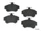 Front Disc Brake Pads Volvo S40 V40 00-04 1.9 turbo-0
