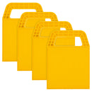 Camco Stabilizer Jack Pad Standard 6.2" x 6.2" 4 Pack Yellow Camper RV Pop Up