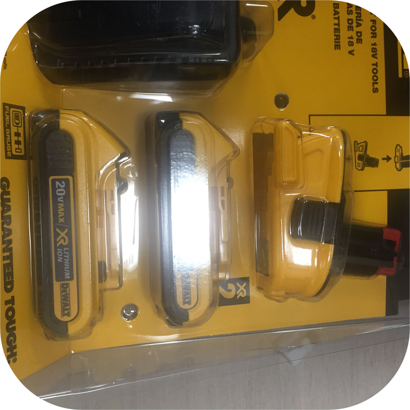 Dewalt DCA2203C 18v to 20v Battery Combo Adapter Kit Tool Charger Drill Saw Lite-21668