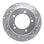 Dynamic Friction 631-47058L Front Left Drilled and Slotted Brake Rotor