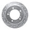 Dynamic Friction 631-47058R Front Right Drilled and Slotted Brake Rotor