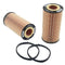 2 Oil Filters Audi A3 A4 TT Volkswagen Beetle Eos GTI Golf Jetta Passat Rabbit-0