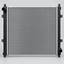 Engine cooling radiator view 2