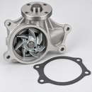 Engine water pump with gasket