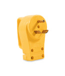 Camco PowerGrip 30 Amp Male Replacement Plug 125V Camper RV Travel Trailer Power
