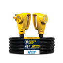 Camco PowerGrip 15' 50 Amp Extension Cord 6/8 Gauge Camper RV Travel Trailer New