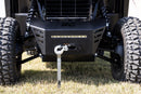 Winch Plate 10" Black Slimline for Honda Pioneer 520