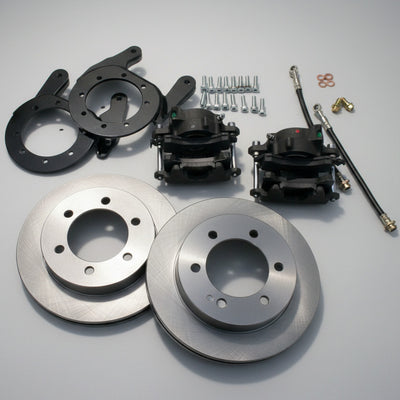 Front Disc Brake Conversion Kit for Toyota Land Cruiser FJ40 FJ45 FJ55 Drums-21338