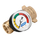 Camco Brass Water Pressure Regulator with Gauge Camper RV Travel Trailer Pop Up