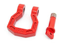 D-Ring - Forged, Pair, Red