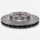 Front vented brake rotor side vent view
