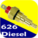 Radiator Fan Temp Switch for Mazda 626 Diesel 84 85-9737