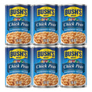 6 pk Bush's Best Garbanzo Beans 16 oz