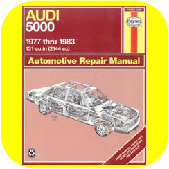 Repair Manual Book Audi 5000 77-83 Turbo Diesel Owners-0