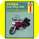 Repair Manual Book Honda Gold Wing 1200 covering 1200cc models 84-87-11187