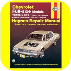 Repair Manual Book Chevy Caprice Impala Biscayne BelAir-0