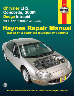 Repair Manual Book Dodge Intrepid Chrysler LHS 300M-0