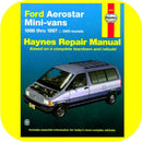 Repair Manual Book Ford Aerostar Minivan 86-97 van new-0