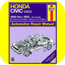 Repair Manual Book Honda Civic 1300 1500 80-83 Owners-0