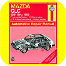 Repair Manual Book Mazda GLC 1.5 81-85 Wagon Hatchback-0