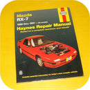 Repair Manual Book Mazda RX-7 RX7 86-91 13B Owner Turbo-0