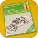 Repair Manual Book Mercedes Benz 280e ce 280 owners 123-0