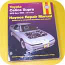 Repair Manual Book Toyota Celica Supra 79-92 Owners new-0