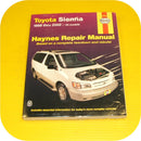 Repair Manual Book Toyota Sienna 98-02 Van Shop NEW-0