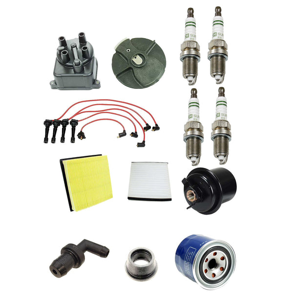 Tune Up Kit Honda CR-V 2000-2001 Air Fuel Filter Wires-0