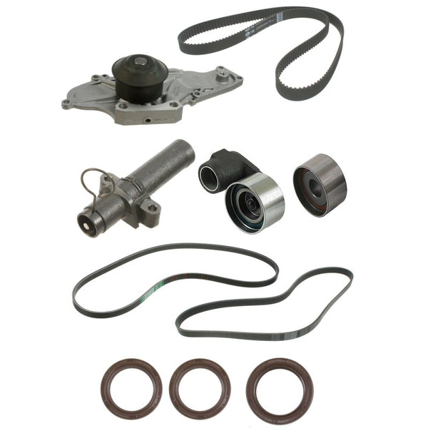 Timing Belt Kit for Honda Pilot 03-04 V6 3.5 w Water Pump-0