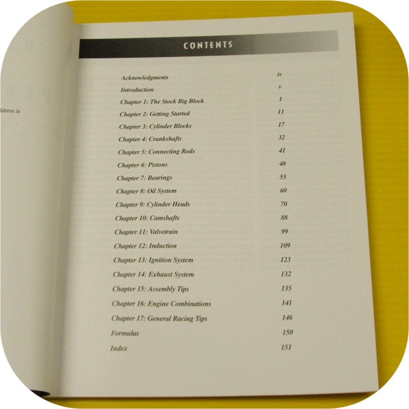 BB Mopar Engine Performance Book 383 413 426 Hemi 440 Dodge Chrysler Plymouth-7196