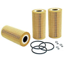 3 Oil Filters Mercedes Benz e300d e 300 d 210 96-01 kit-0