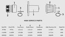 Warn Hub Service Kit-9259