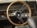 15" Chrome Classic Steering Wheel Walnut Wood Grip 3-Spoke