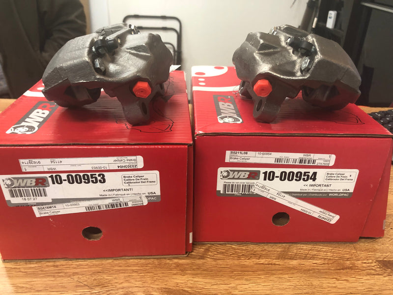 Rear Brake Caliper Set for Mercedes Benz 300D 380 450 420 123 126-22687