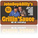 John Boy and Billy's Hot & Spicy Barbeque Sauce BBQ Dip-22619