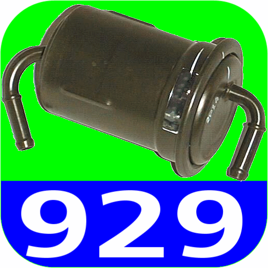 Gas Fuel Filter for Mazda S Sedan 88-91 3.0-7225