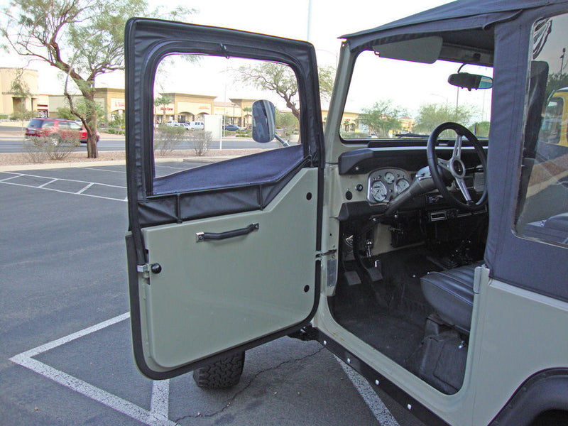 Aluminum Half Doors (pair) for use with Bestop Uppers-20766