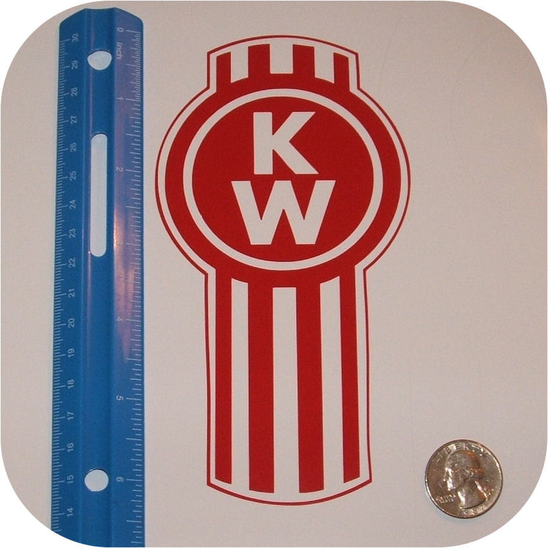Kenworth Vinyl Sticker Decal W900 Tractor and Trailer Chrome T800 CAB-19442