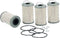 4 Oil Filters Mercedes Benz 190e 2.3 8V 16V 201 190 kit-0