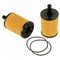 2 Oil Filters Audi A3 TT Volkswagen Beetle CC Eos EuroVan Golf Jetta Passat R32-0