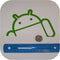 Leaning Droid Vinyl Sticker Google Robot Android Razr Case Cover Decal-19379