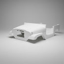 Fiberglass LS-1 FJ40 Body Kit with Seperated Front End-0