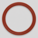 Single Mahle B45797 reddish-brown rubber coolant pipe O-ring