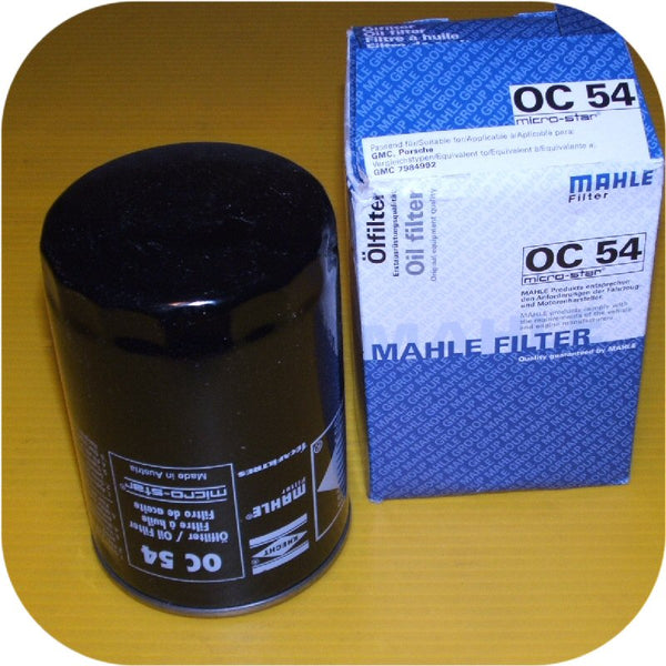 MAHLE OC54 Oil Filter Porsche 911 Carrera 2 4 Turbo S SC 930 72-94-0