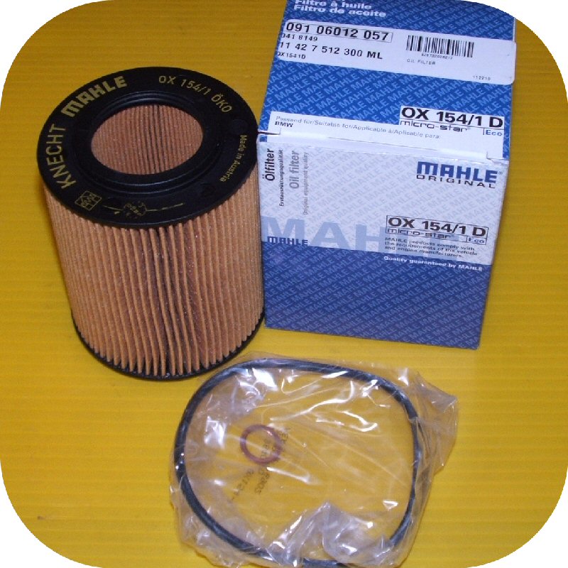 Mahle Oil Filter BMW 323 325 328 330 525 528 530 X3 X5 Z3 Z4 i Ti iC E36 E39 E46-0