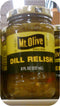 Mount Olive Dill Pickle Relish 8 oz Hot Dog Cubes Mt-0