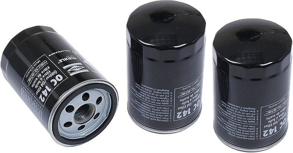 3 Oil Filters Porsche 911 924 944 968 S S2 Turbo Mahle OC142-0