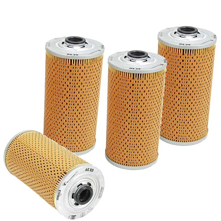 4 Oil Filters BMW 524td 524 td 83-86 E28 Kits-0